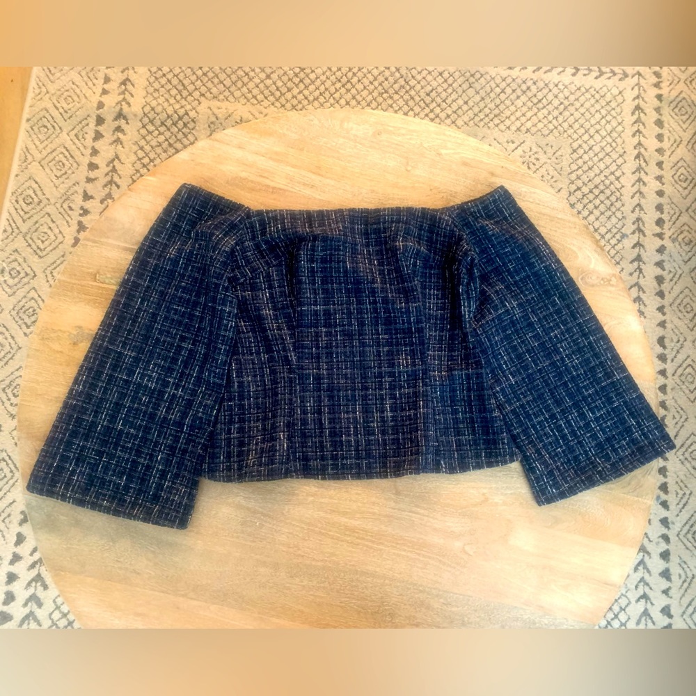 Zara - M - Blue/White/Black NWT